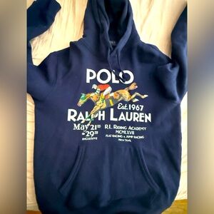 Ralph Lauren Navy Blue Hoodie